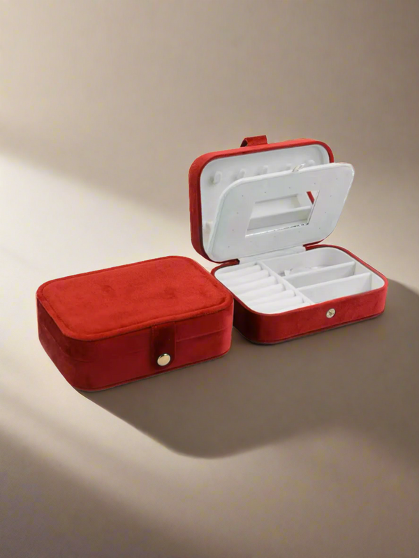 Velvet Jewellery Box 2.0 - Red
